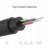 60179 Аудио кабель 3,5мм - 3,5мм UGREEN AV112, цвет: сине-черный, длина: 1m